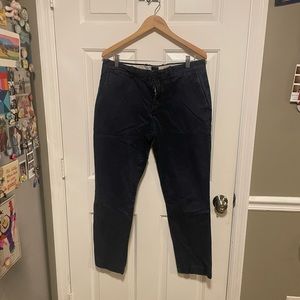 Men’s J. Crew Broken In Navy Pant